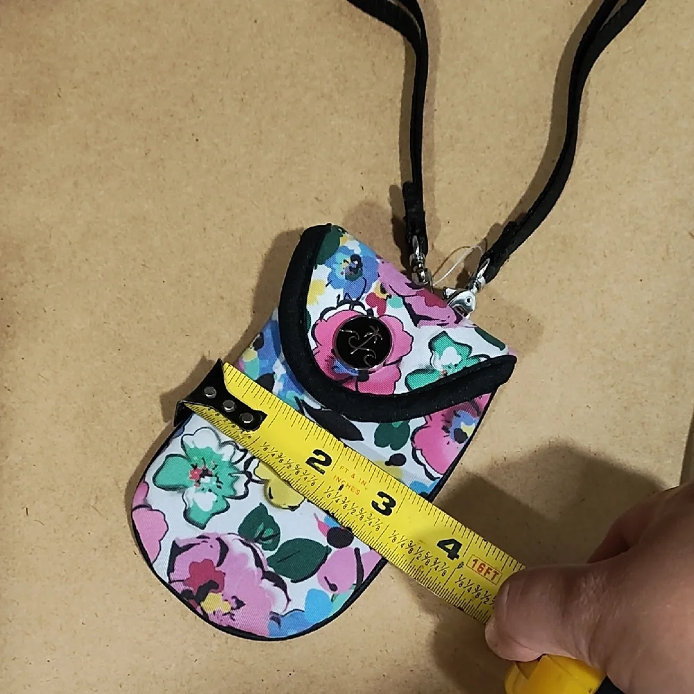 Floral Multi-Color Mini Electronics Bag - Picture 5 of 7